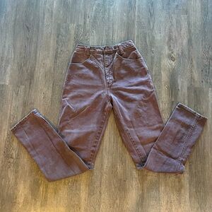 Chocolate Brown Ozark Mountain Jeans